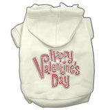 Happy Valentines Day Rhinestone Hoodies