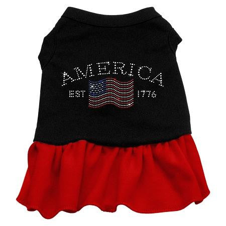 Classic America Rhinestone Dress