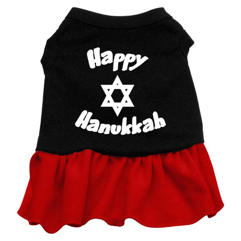 Happy Hanukkah Screen Print Dress