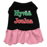 Hyvaa Joulua Screen Print Dress