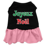 Joyeux Noel Screen Print Dress