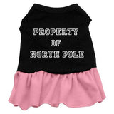 Property Of North Pole Screen Print Dress