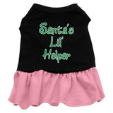 Santa's Lil Helper Screen Print Dress