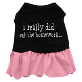 I Really Did Eat The Homework Screen Print Dress