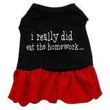 I Really Did Eat The Homework Screen Print Dress