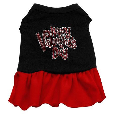 Happy Valentines Day Rhinestone Dress