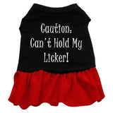 Can't Hold My Licker Screen Print Dress