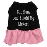 Can't Hold My Licker Screen Print Dress