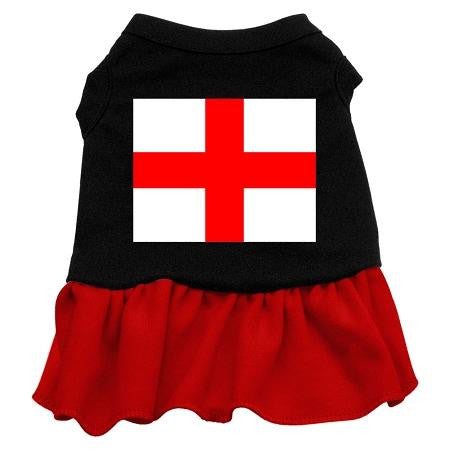 St. Georges Cross Screen Print Dress