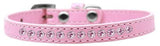 Light Pink Crystal   Puppy Collar