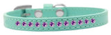 Purple Crystal   Puppy Collar