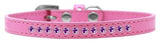 Purple Crystal   Puppy Collar