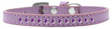 Purple Crystal   Puppy Collar