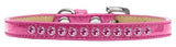 Bright Pink Crystal   Puppy Ice Cream Collar