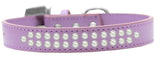 Two Row Pearl   Dog Collar