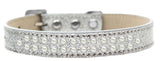 Two Row Pearl   Ice Cream Dog Collar