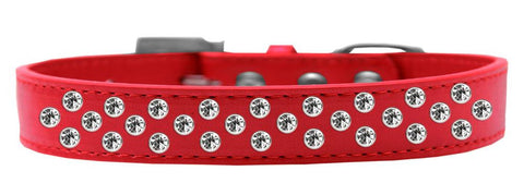 Sprinkles Dog Collar Clear Crystals