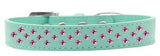 Sprinkles Dog Collar Bright Pink Crystals