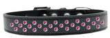 Sprinkles Dog Collar Bright Pink Crystals