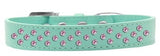 Sprinkles Dog Collar Light Pink Crystals