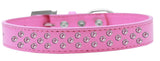 Sprinkles Dog Collar Light Pink Crystals