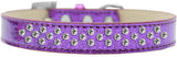 Sprinkles Ice Cream Dog Collar Clear Crystals