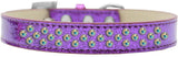 Sprinkles Ice Cream Dog Collar Ab Crystals