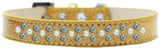 Sprinkles Ice Cream Dog Collar Pearl And Ab Crystals