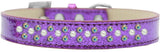 Sprinkles Ice Cream Dog Collar Pearl And Ab Crystals