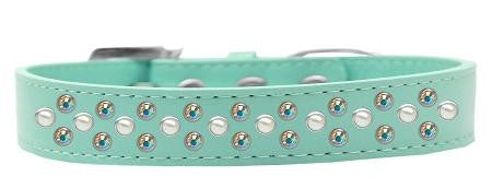 Sprinkles Dog Collar Pearl And Ab Crystals