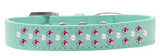 Sprinkles Dog Collar Pearl And Bright Pink Crystals