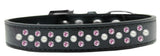 Sprinkles Dog Collar Pearl And Light Pink Crystals