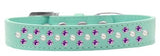 Sprinkles Dog Collar Pearl And Purple Crystals