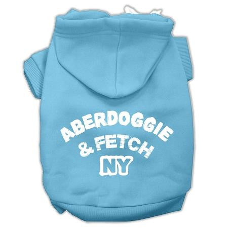 Aberdoggie Ny Screenprint Pet Hoodies