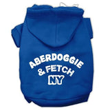 Aberdoggie Ny Screenprint Pet Hoodies