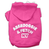 Aberdoggie Ny Screenprint Pet Hoodies