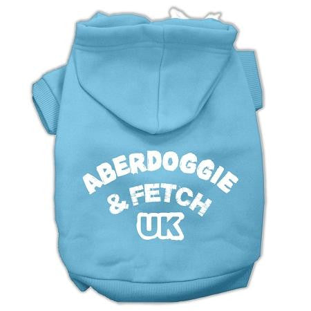 Aberdoggie Uk Screenprint Pet Hoodies