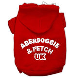 Aberdoggie Uk Screenprint Pet Hoodies