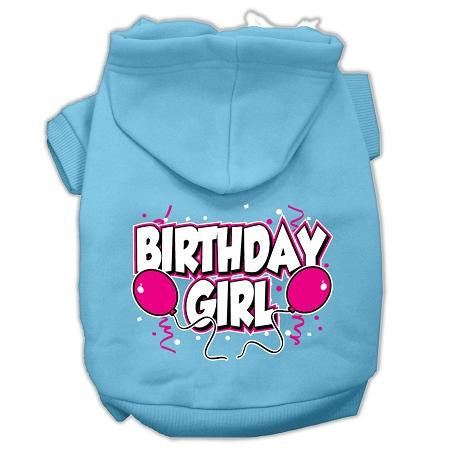 Birthday Girl Screen Print Pet Hoodies