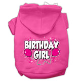 Birthday Girl Screen Print Pet Hoodies