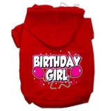 Birthday Girl Screen Print Pet Hoodies