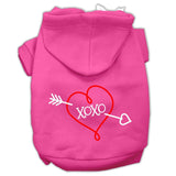 Xoxo Screen Print Pet Hoodies