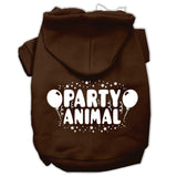 Party Animal Screen Print Pet Hoodies