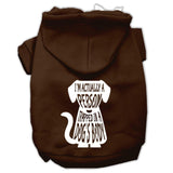 Trapped Screen Print Pet Hoodies