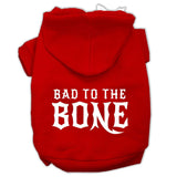 Bad To The Bone Dog Pet Hoodies