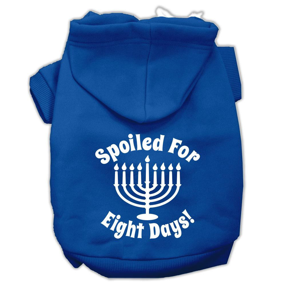 Spoiled For 8 Days Screenprint Dog Pet Hoodies