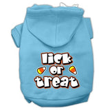 Lick Or Treat Screen Print Pet Hoodies