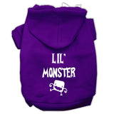 Lil Monster Screen Print Pet Hoodies