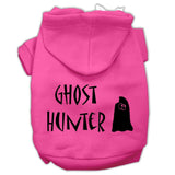 Ghost Hunter Screen Print Pet Hoodies With Lettering