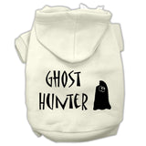 Ghost Hunter Screen Print Pet Hoodies With Lettering